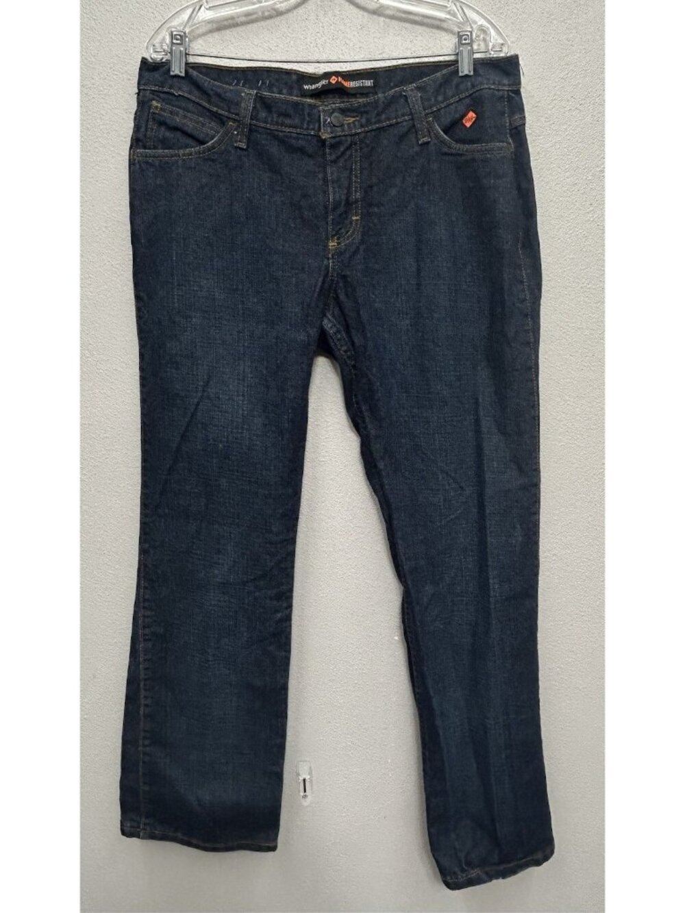 Wrangler FR Fire Resistant Womens Jeans CAT2 13x32 Work Embroidered 10FRW10CH
